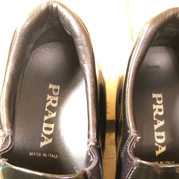 PRADA - Men’s Patent Leather Shoes - Size 9.5 US/8.5 UK - Picture 7 of 7
